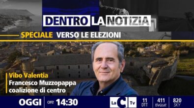 Comunali a Vibo Valentia, a Dentro la Notizia l’intervista al candidato di centro Francesco Muzzopappa