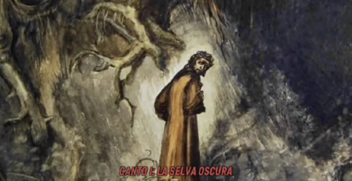 Palmi, al liceo Alvaro un filmato multilingue celebra l’Inferno di Dante