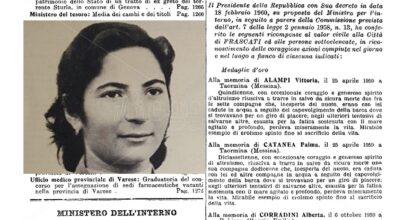 Palizzi, Nino Alampi ricorda la sorella Vittorina: il 25 aprile 1959 salvò due compagne prima di annegare