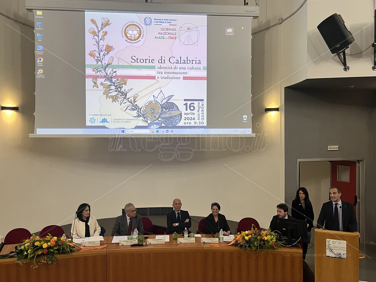 Reggio, la Mediterranea celebra la giornata nazionale del Made In Italy – VIDEO