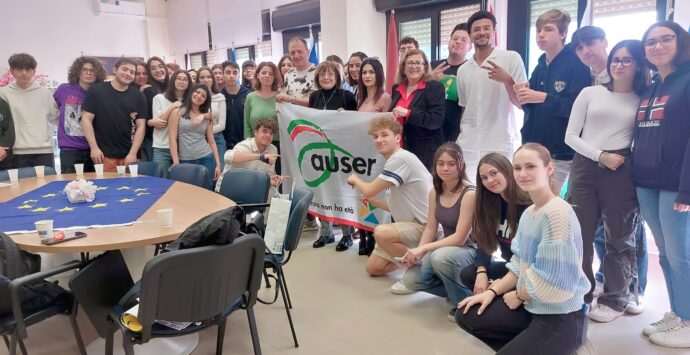 Auser Taurianova incontra gli studenti del progetto Erasmus del Liceo Scientifico Guerrisi