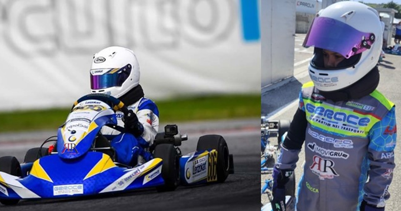 Reggio, il piccolo Lorenzo Sciacca pronto per il Campionato italiano di Go Kart