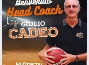 Viola Basket, Giulio Cadeo nuovo allenatore dei neroarancio