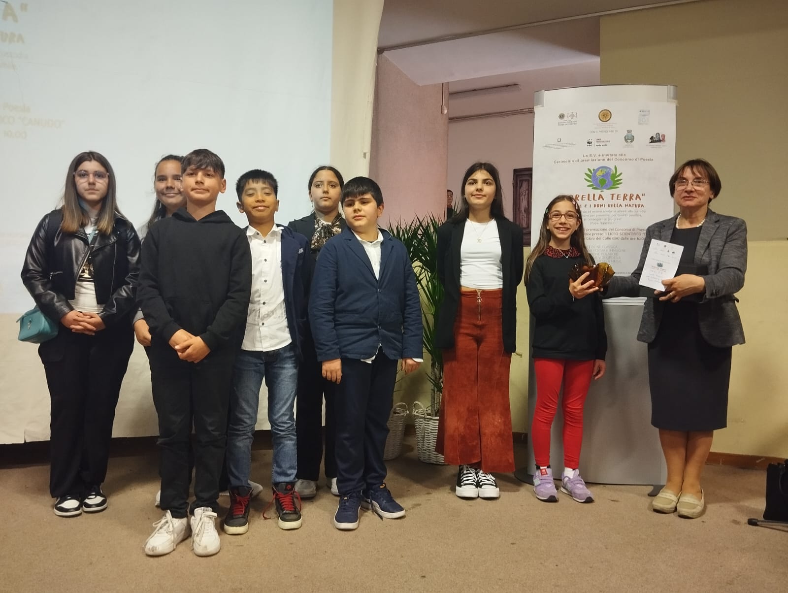 Il Galilei Pascoli vince il primo posto del concorso di poesie a Gioia del Colle